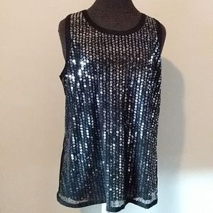 CK sequin top L